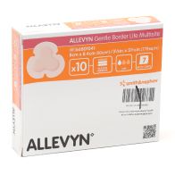 Allevyn gentle border multisite 8x8,4cm x10